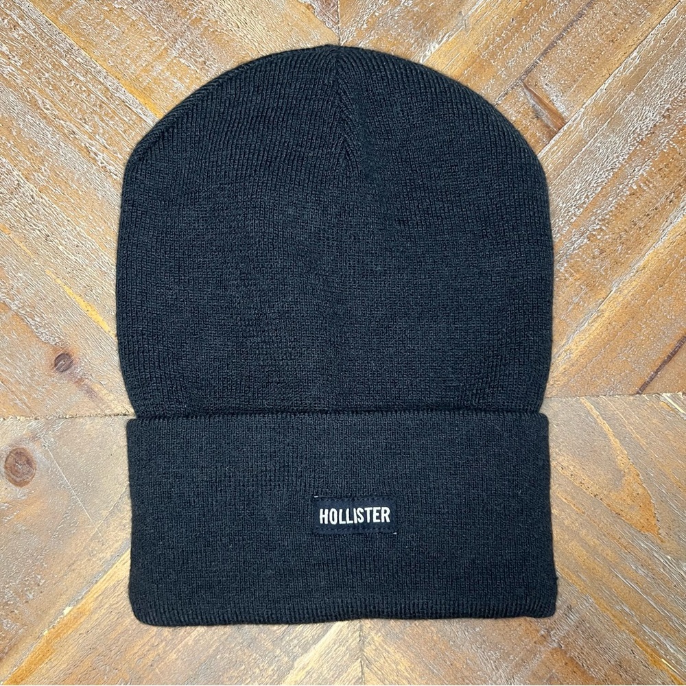 Hollister Classic Black Beanie OS